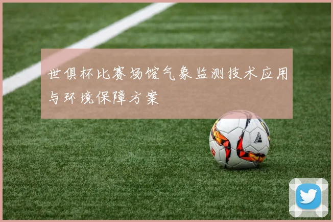 世俱杯比赛场馆气象监测技术应用与环境保障方案