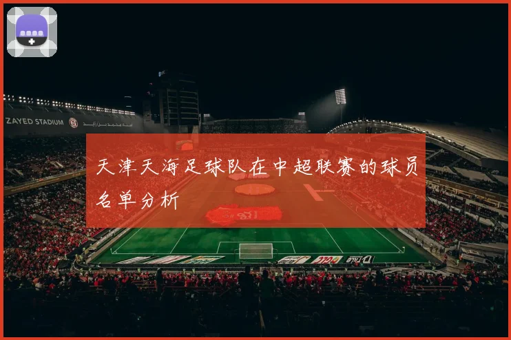 天津天海足球队在中超联赛的球员名单分析